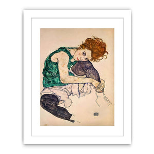 Seated Woman With Bent Knee