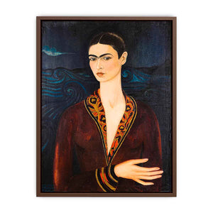 Self-Portrait in Velvet Dress by Frida Kahlo