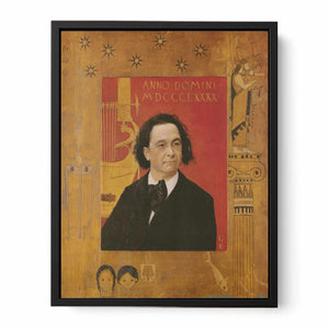 Portrait Of The Pianist And Piano Teacher Joseph Pembauer