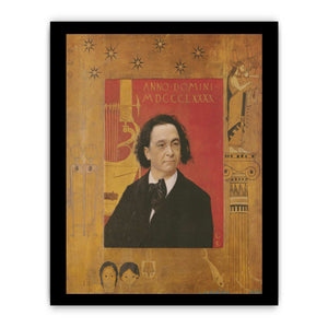 Portrait Of The Pianist And Piano Teacher Joseph Pembauer
