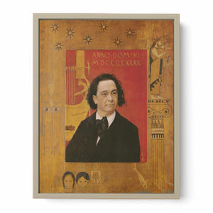 Portrait Of The Pianist And Piano Teacher Joseph Pembauer