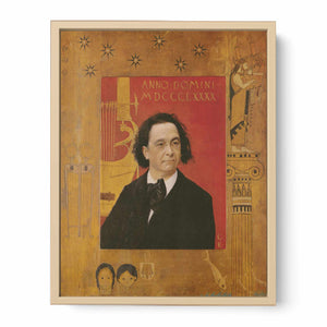 Portrait Of The Pianist And Piano Teacher Joseph Pembauer