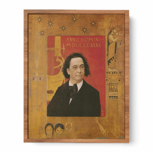 Portrait Of The Pianist And Piano Teacher Joseph Pembauer