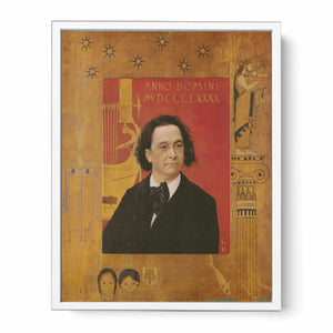 Portrait Of The Pianist And Piano Teacher Joseph Pembauer