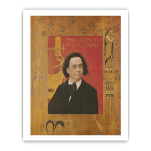 Portrait Of The Pianist And Piano Teacher Joseph Pembauer