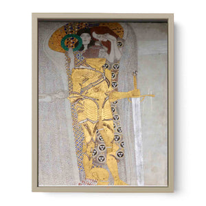 Yearning for Happiness Detail from Bethoven Frieze 1905