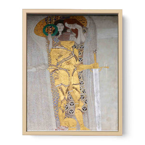 Yearning for Happiness Detail from Bethoven Frieze 1905