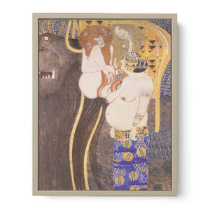 Hostile Forces Detail from the Bethoven Frieze 1902