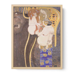 Hostile Forces Detail from the Bethoven Frieze 1902