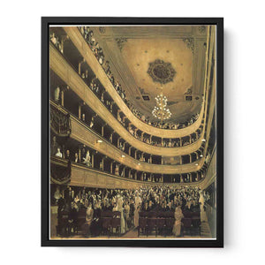 Auditorium in the Old Burgtheater, Vienna