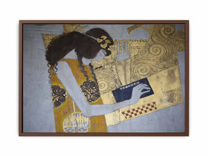 Hymn to Joy Detail from Bethoven Frieze 1902