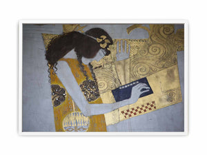 Hymn to Joy Detail from Bethoven Frieze 1902