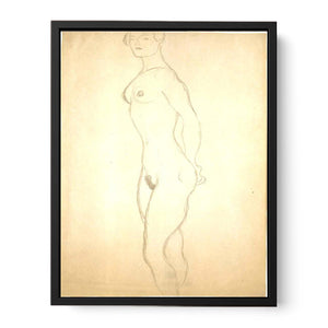Stehender Akt Nach Links (Standing Nude To The Left)