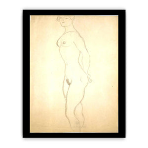Stehender Akt Nach Links (Standing Nude To The Left)