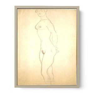Stehender Akt Nach Links (Standing Nude To The Left)