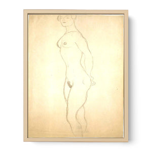 Stehender Akt Nach Links (Standing Nude To The Left)