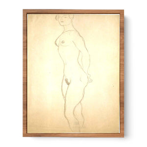 Stehender Akt Nach Links (Standing Nude To The Left)