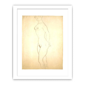 Stehender Akt Nach Links (Standing Nude To The Left)