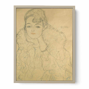 Portrait Of A Lady, Frontal View