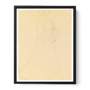 Stehende Dame Nach Rechts (Standing Lady Turned To The Right)