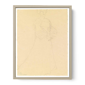 Stehende Dame Nach Rechts (Standing Lady Turned To The Right)