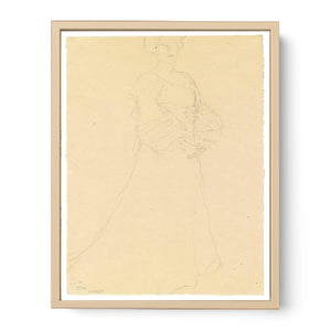 Stehende Dame Nach Rechts (Standing Lady Turned To The Right)