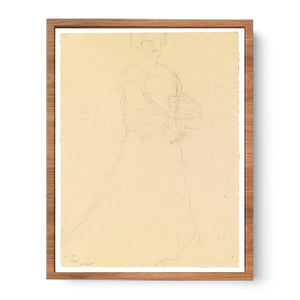 Stehende Dame Nach Rechts (Standing Lady Turned To The Right)