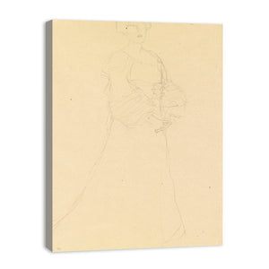 Stehende Dame Nach Rechts (Standing Lady Turned To The Right)
