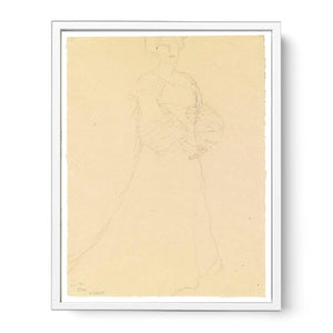 Stehende Dame Nach Rechts (Standing Lady Turned To The Right)