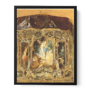 Design for a theater curtain