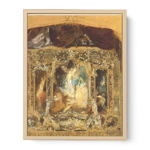 Design for a theater curtain