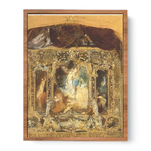 Design for a theater curtain