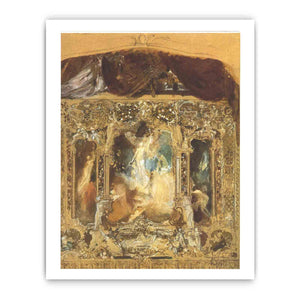 Design for a theater curtain