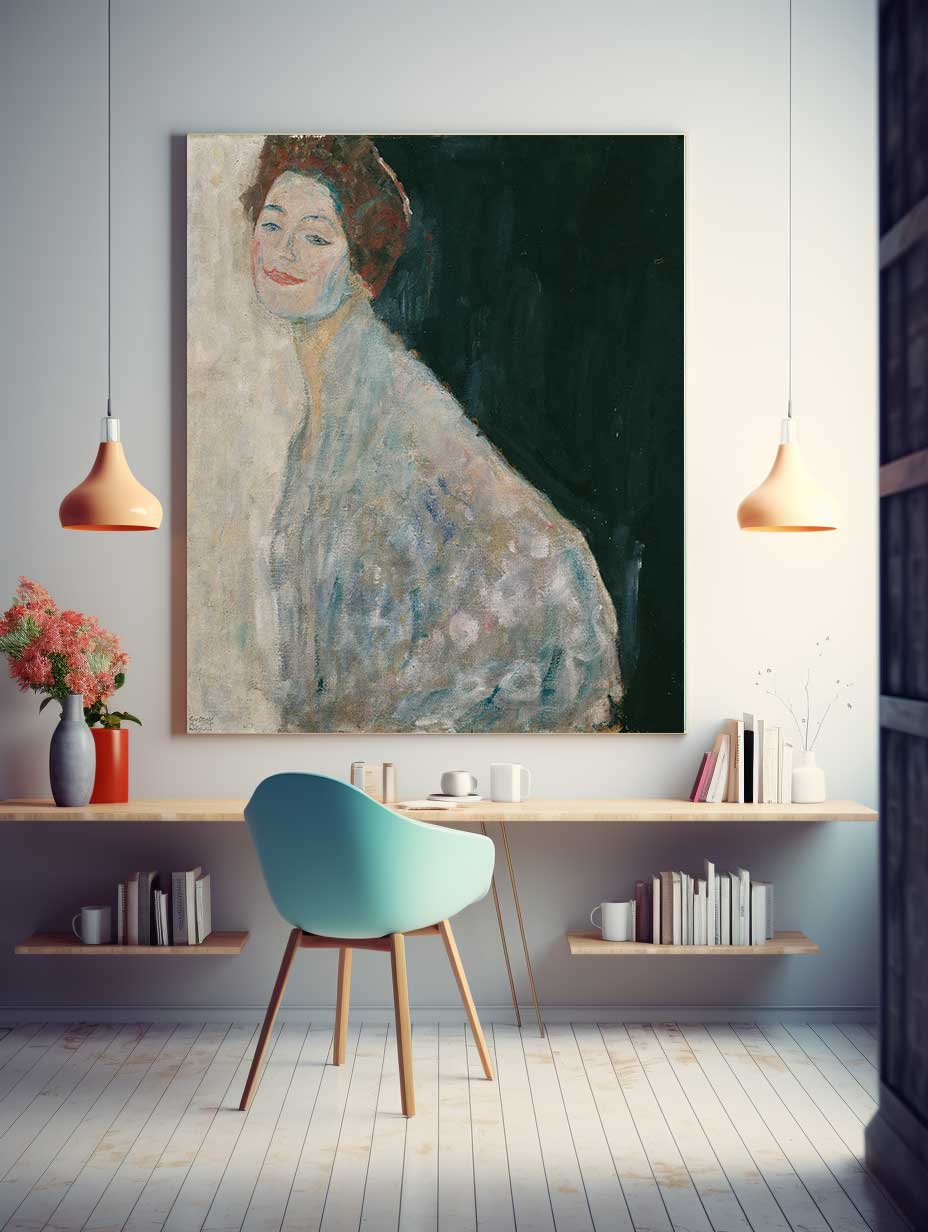 Portrait of a Lady in White (unfinished)