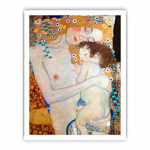 Mother and Child by Gustav Klimt