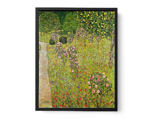 Fruit Garden With Roses