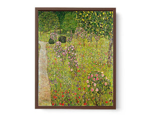 Fruit Garden With Roses