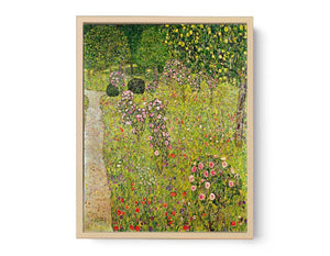 Fruit Garden With Roses