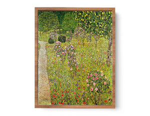 Fruit Garden With Roses