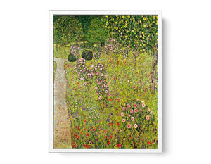 Fruit Garden With Roses