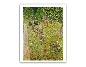 Fruit Garden With Roses