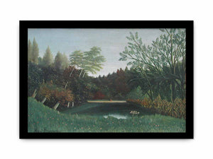 View of the Bois de Boulogne