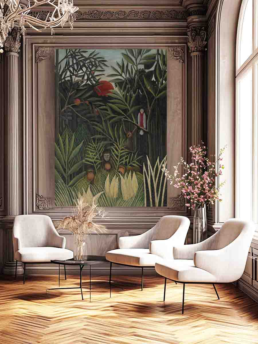 Landscape with Monkeys