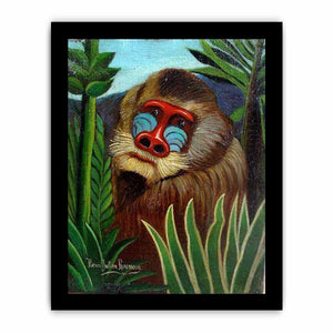 Mandrill in the Jungle