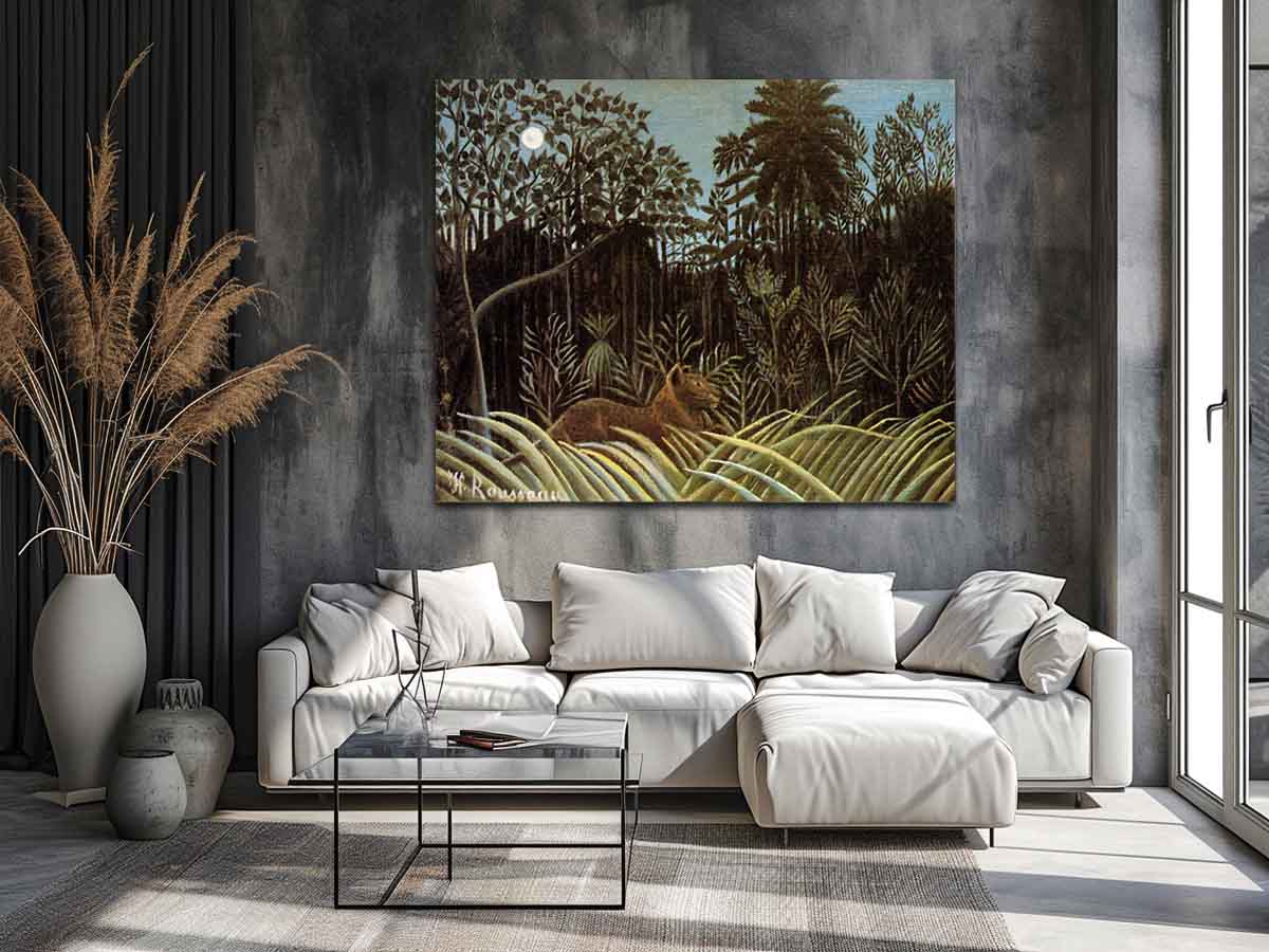 Jungle with Lion