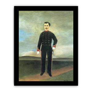 Portrait Of Frumence Biche In Uniform