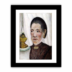 Portrait Of The Artist's Second Wife With A Lamp