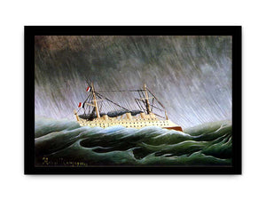Boat in a Storm
