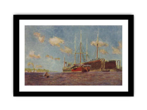 Levitan A fresh breeze On the Volga study