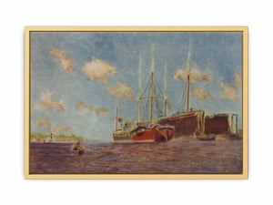 Levitan A fresh breeze On the Volga study